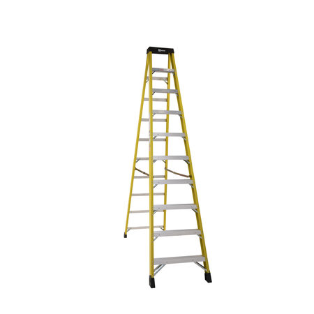 Bauer Ladder 10 ft Fiberglass Stepladder 30810